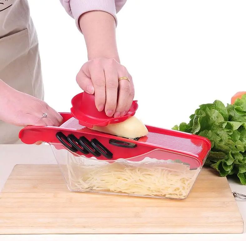 Revolutionary 6-Blade Multifunction Kitchen Slicer