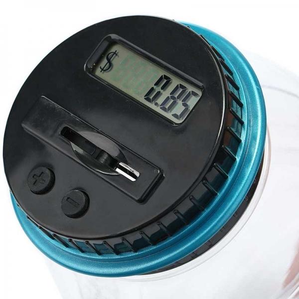 Smart Digital Piggy Bank with LCD Display for Kids and Adults