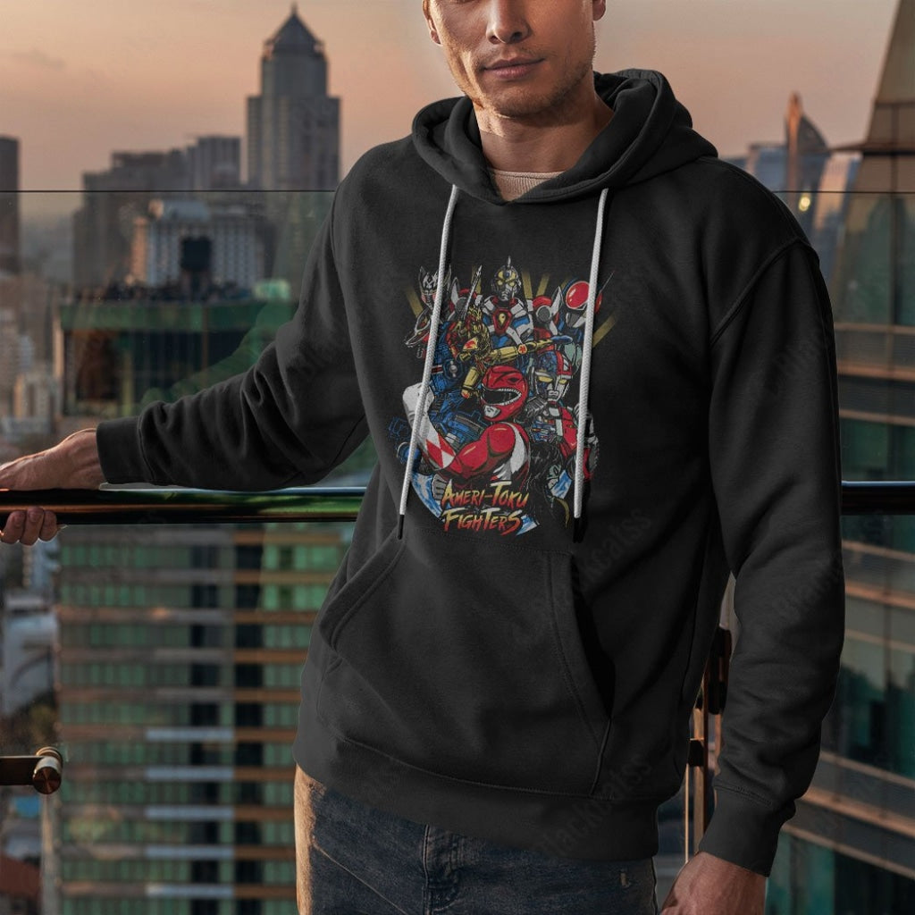Ameri Toku Fighters Custom Graphic T-Shirt
