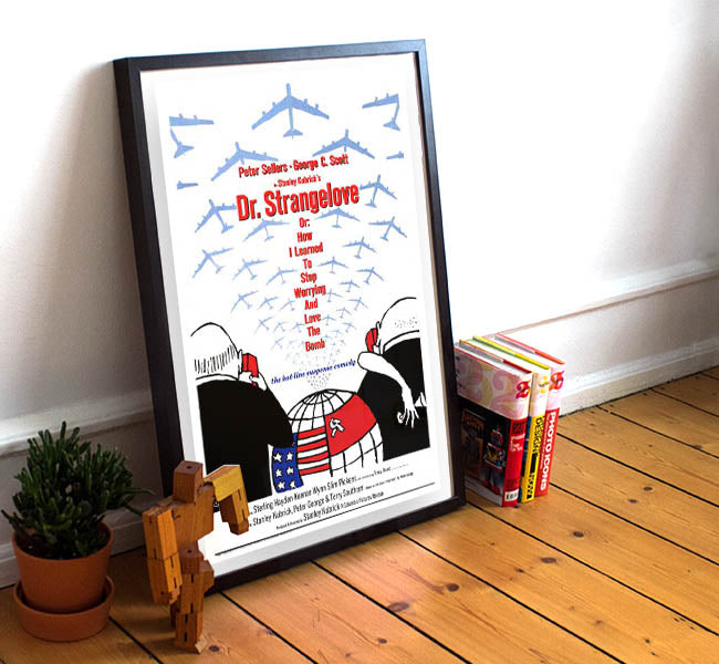 Dr. Strangelove - 1964 Reprint Movie Poster