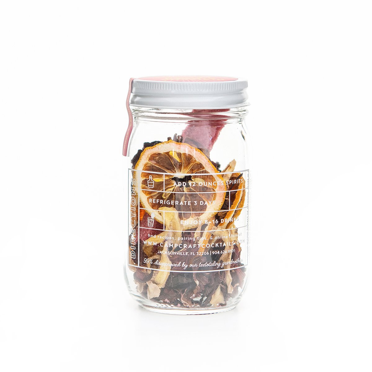 Hibiscus Ginger Lemon Craft Cocktails Infusion Kit