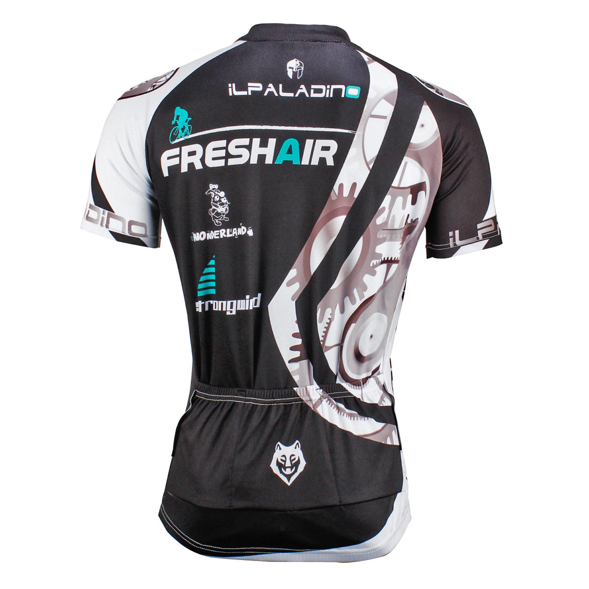 ILPALADINO Men's Cycling Jersey - Breathable, Quick-Dry Mountain Bike Shirt