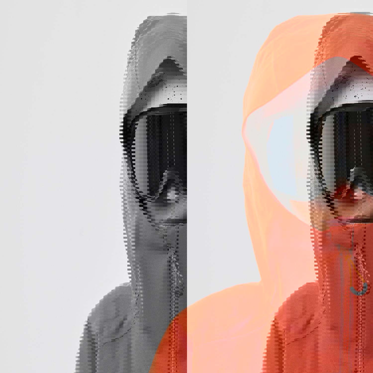 Women's Ski Jacket FR500 - Terracotta