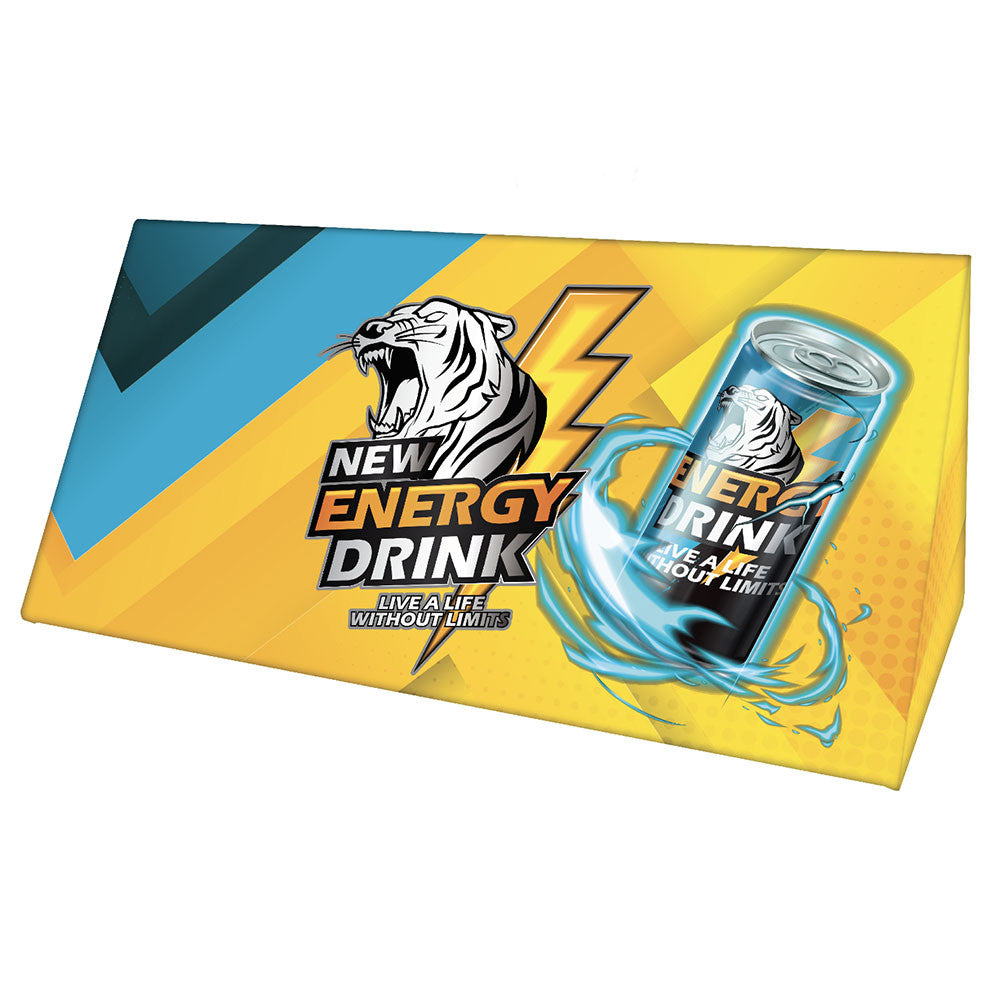 Durable Aluminum A-Frame Banner Stand with UV-Printed Graphics