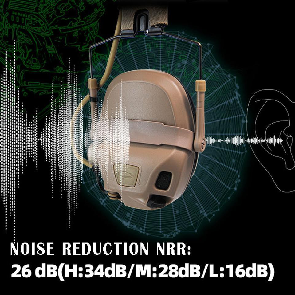 Military Grade Tactical Headset with Noise Reduction