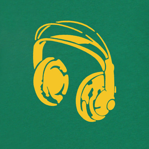 Music Lover's Headphones Themed Mens Shirt