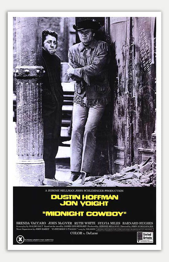 Midnight Cowboy - 11 x 17 Reprint Movie Poster
