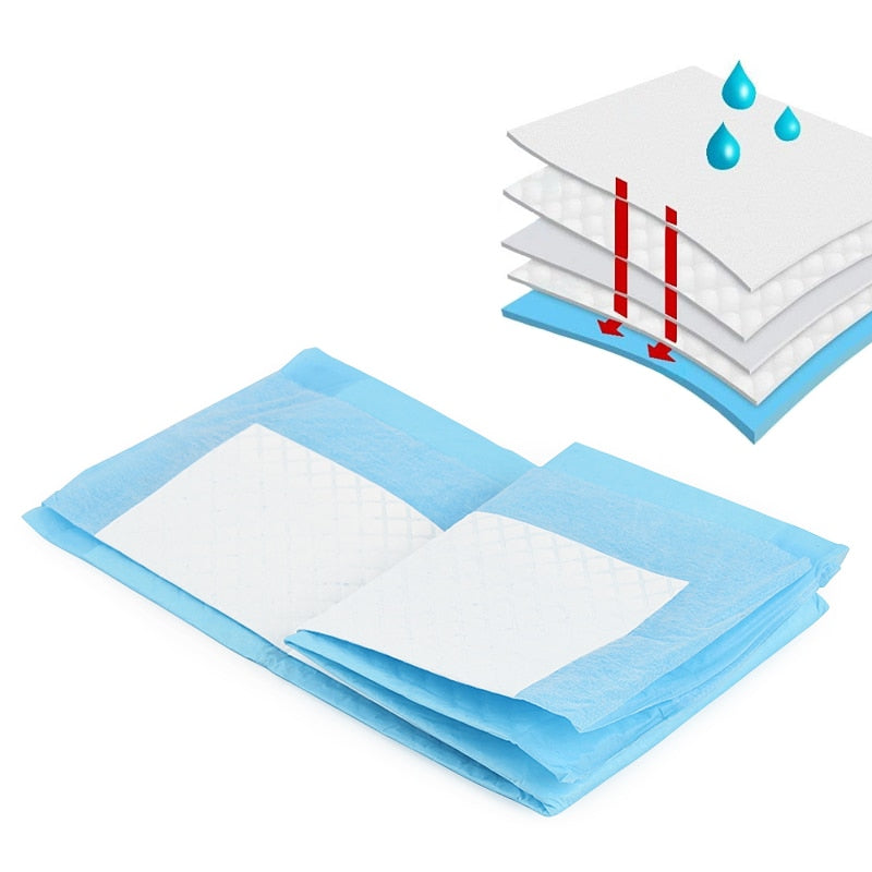 Premium Absorbent Pet Training Pads for Dogs and Cats - Multiple Sizes Available