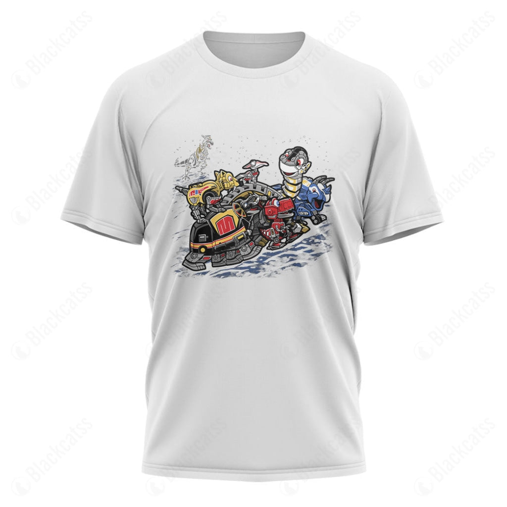 Zords Before Time Custom Graphic T-Shirt