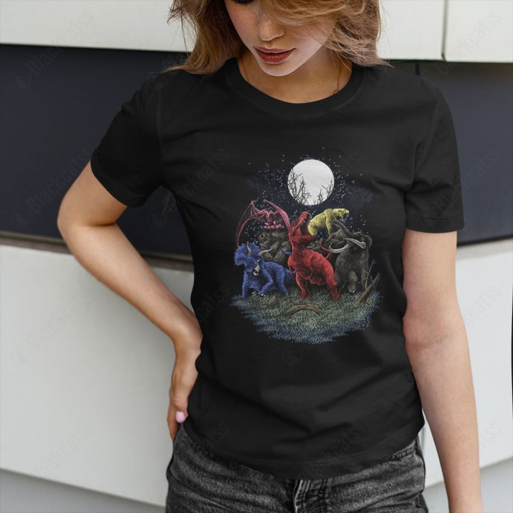 Durable & Stylish Prehistoric Power Graphic T-Shirt
