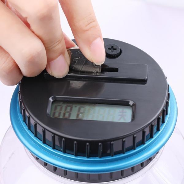 Smart Digital Piggy Bank with LCD Display for Kids and Adults
