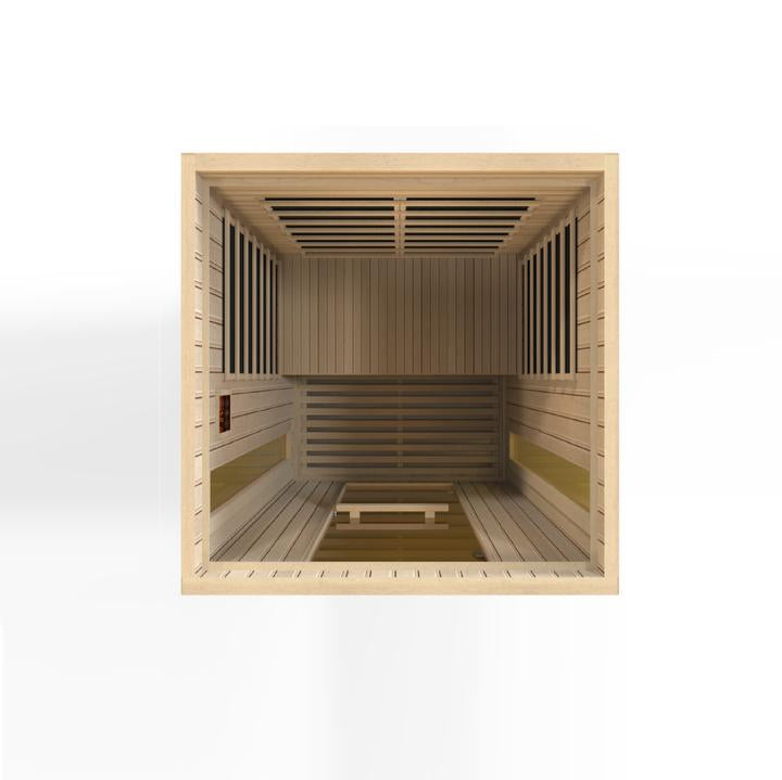 Golden Designs Maxxus Serenity Dual Tech 2 Person Infrared Sauna