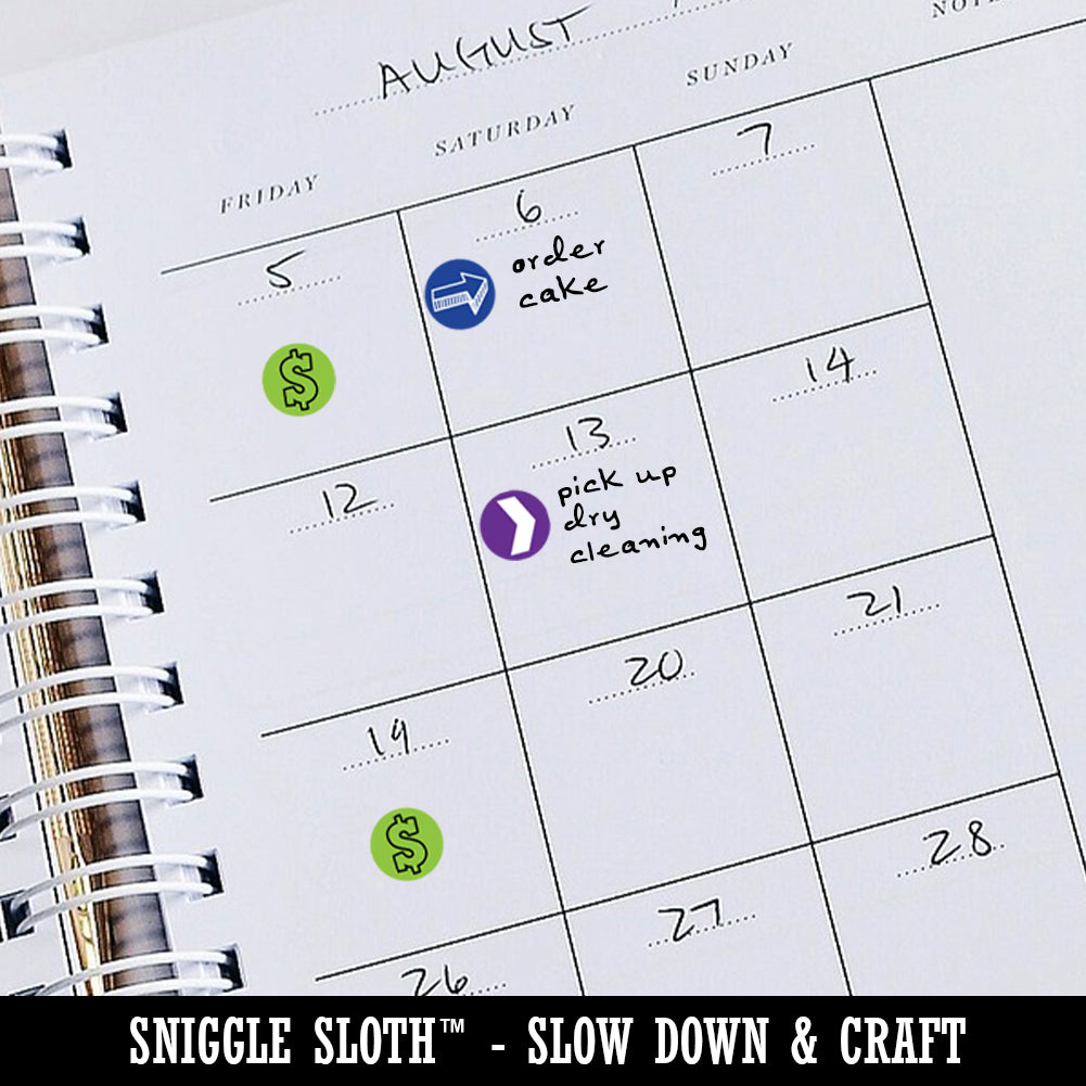 Unique Sniggle Sloth Themed Sticker Pack