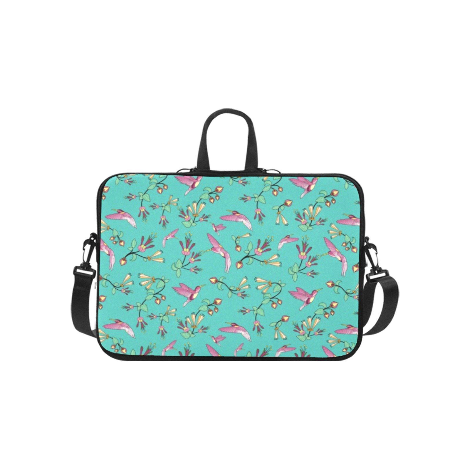 Elegant Hummingbird Neoprene Laptop Bag