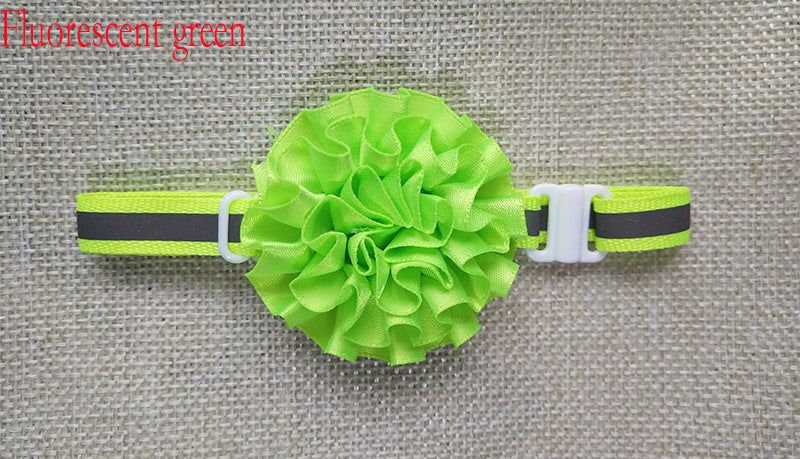 Reflective Pet Collar with Bow Ties for Small Dogs and Cats - 50pcs Pack