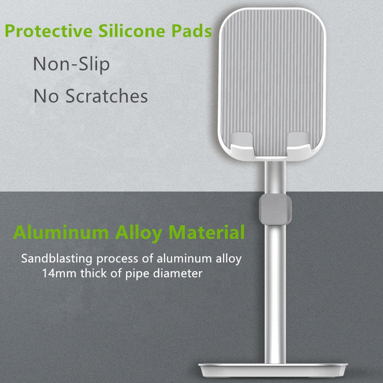 Aluminum Alloy Adjustable Stand for Phones, Tablets, and Headphones