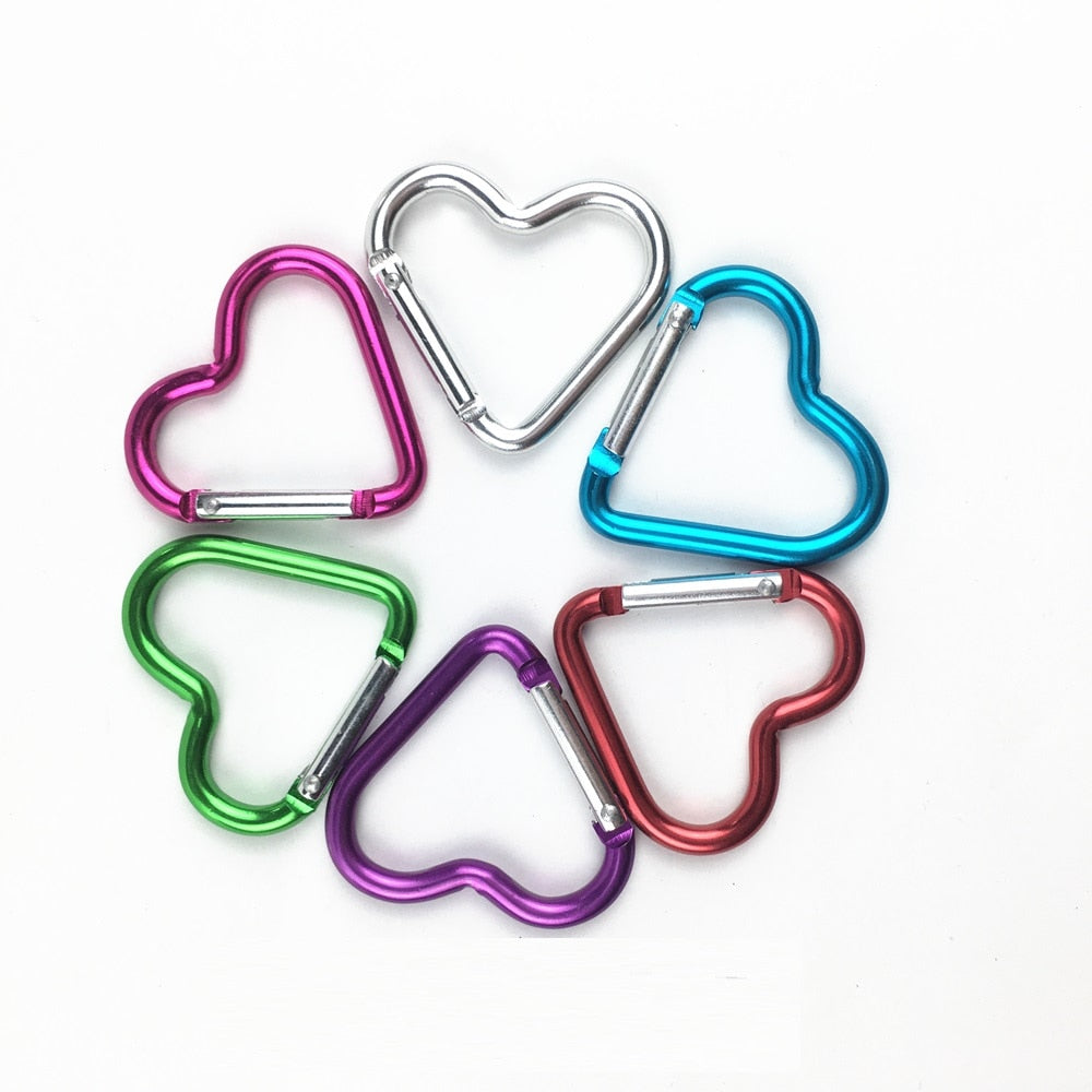 Heart-Shaped Pocket Multi-Tool Carabiner