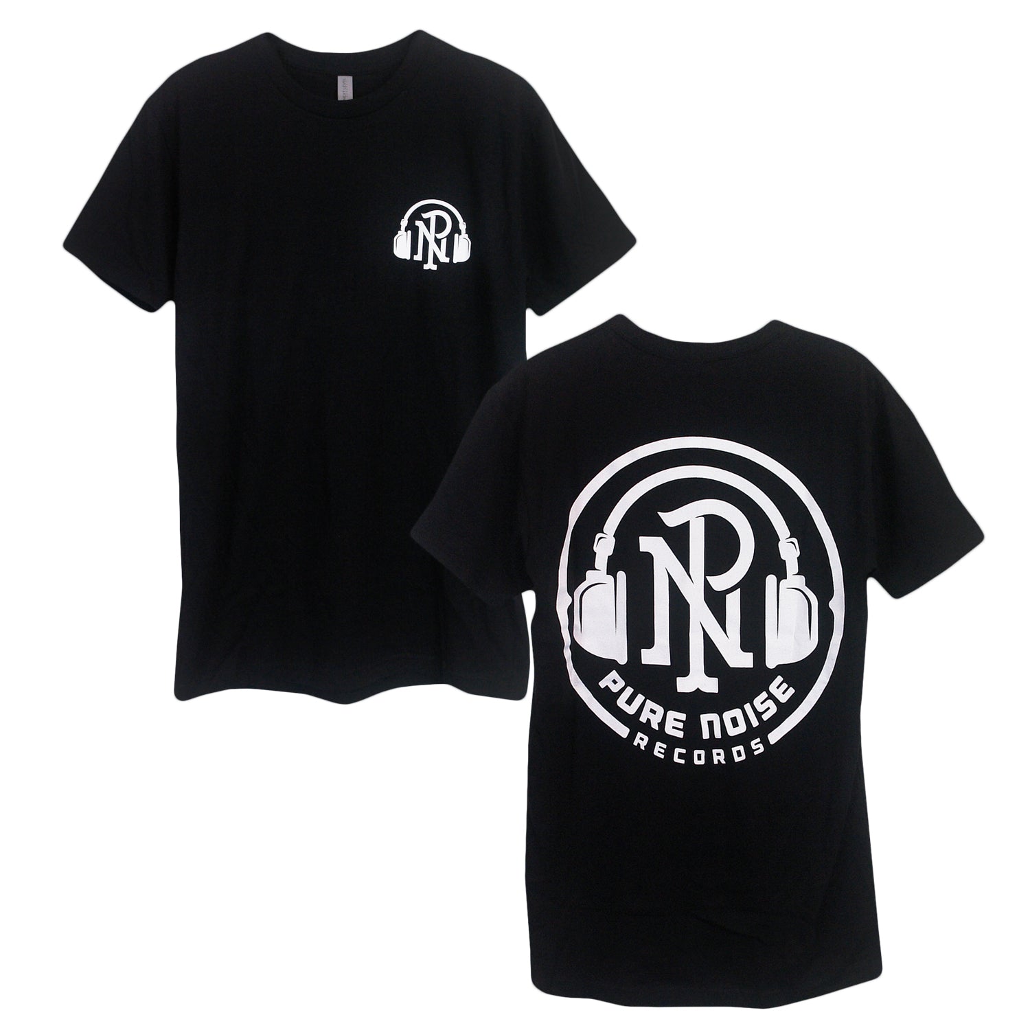 Headphones Logo Black - Premium Tee