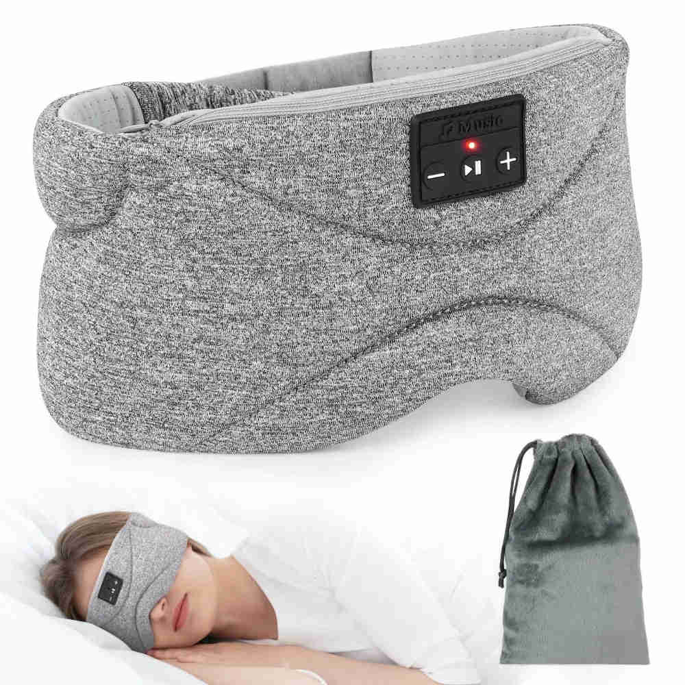 Greatlizard BT5.0 Sleep Headphones with Ultra Thin Speakers