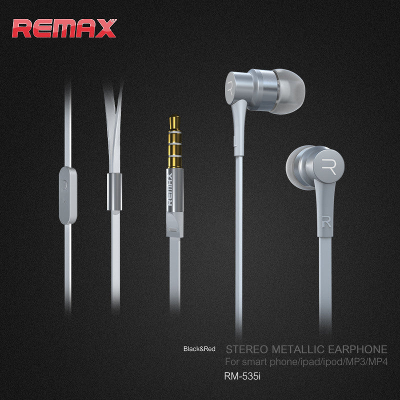 REMAX RM-535i In-Ear Wired Headphones with Microphone
