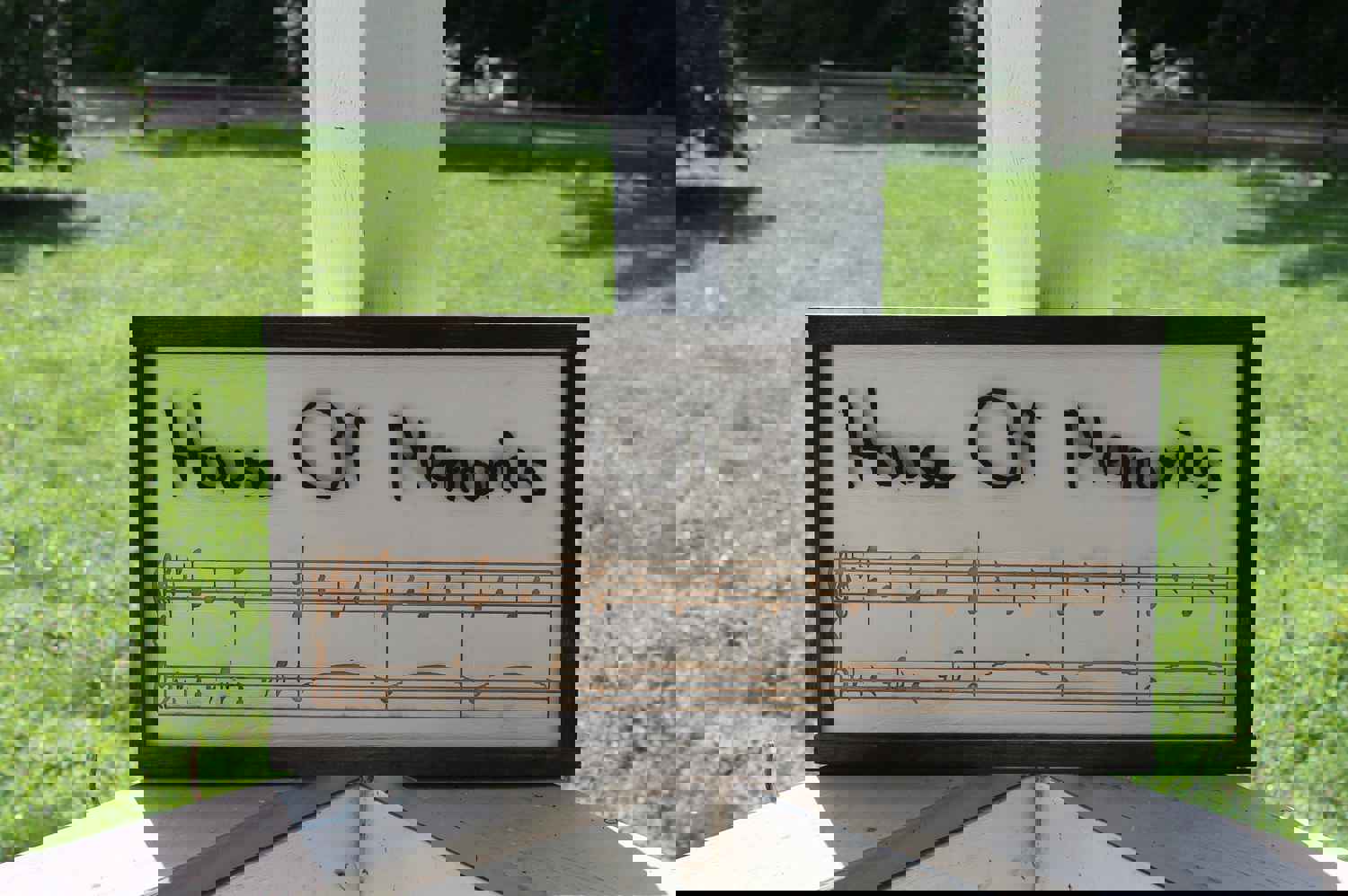 Personalized 3D Handwriting Music Sign