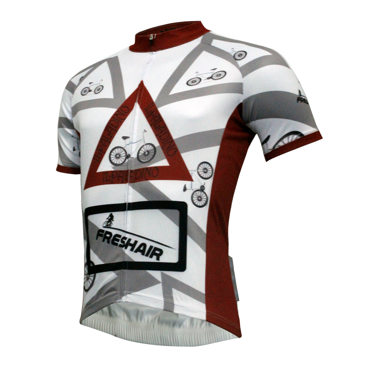 ILPALADINO Men's Breathable & Quick-Dry Cycling Jersey for All-Level Cyclists