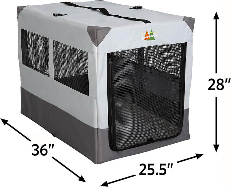 Portable Outdoor Dog Tent Crate for Travel and Home