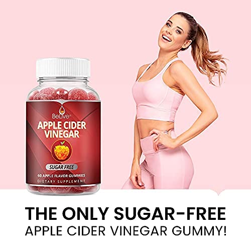 Apple Cider Vinegar Gummies - Sugar-Free, Weight Control, Detox Support