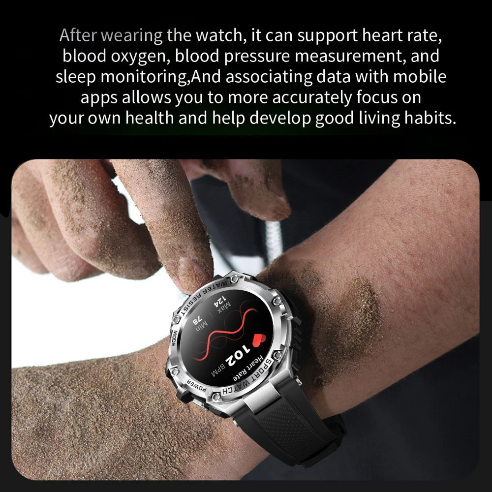 NEKTOM T88 Smart Watch with Health Tracking and Bluetooth Connectivity