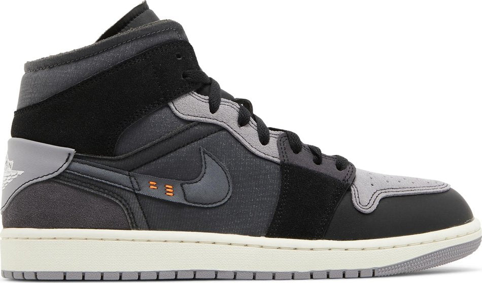 Air Jordan 1 Mid SE Craft 'Inside Out' Black DM9652-001