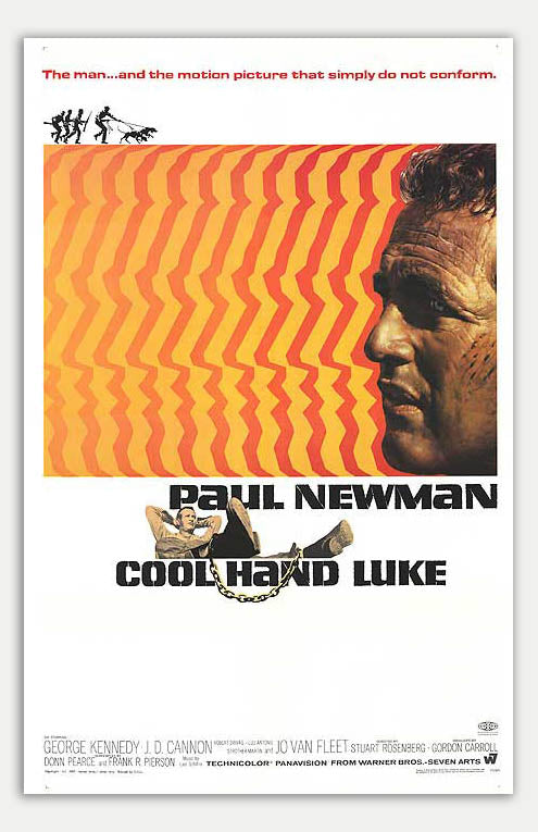 Cool Hand Luke - 1967 Reprint Movie Poster