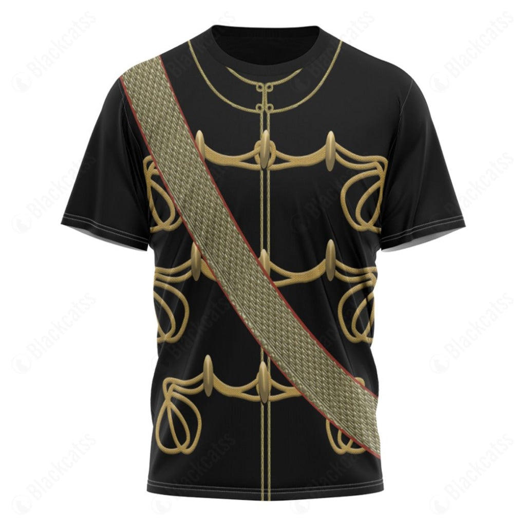 Historical British Army 7th Queens Own Hussars Custom T-Shirt