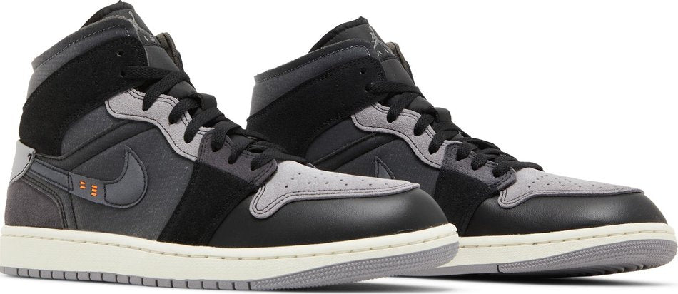 Air Jordan 1 Mid SE Craft 'Inside Out' Black DM9652-001
