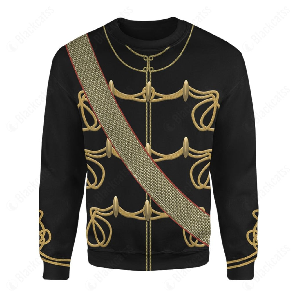 Historical British Army 7th Queens Own Hussars Custom T-Shirt