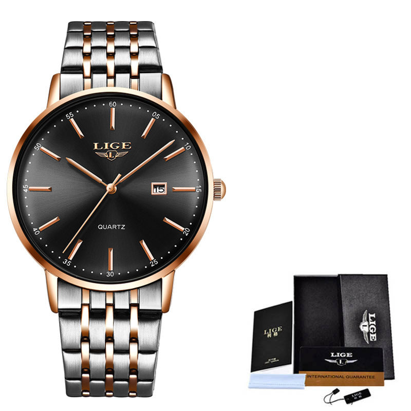 Stylish Unisex Waterproof Watches with 42mm Dial