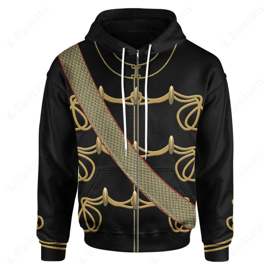 Historical British Army 7th Queens Own Hussars Custom T-Shirt