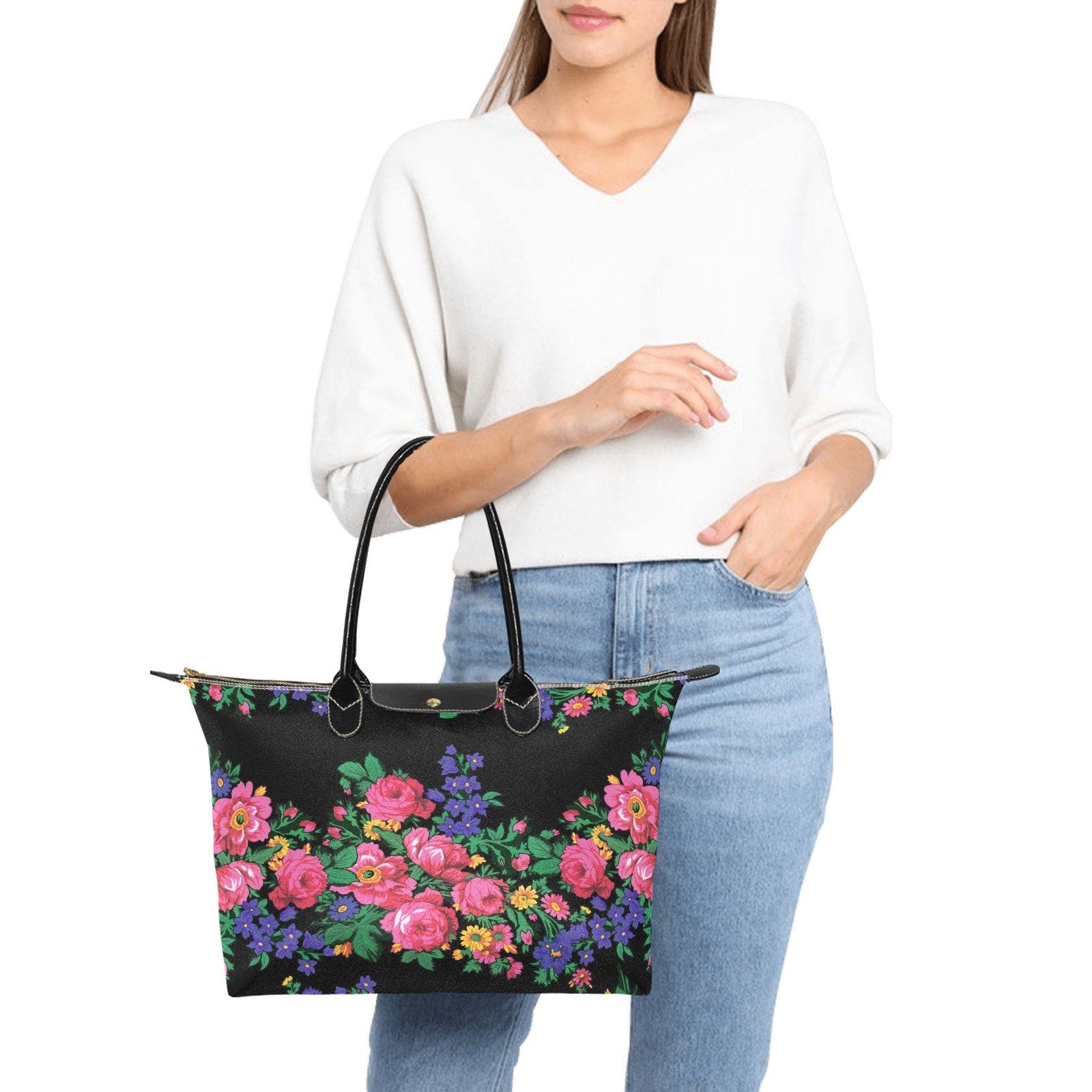 Stylish Nylon Single-Shoulder Lady Handbag
