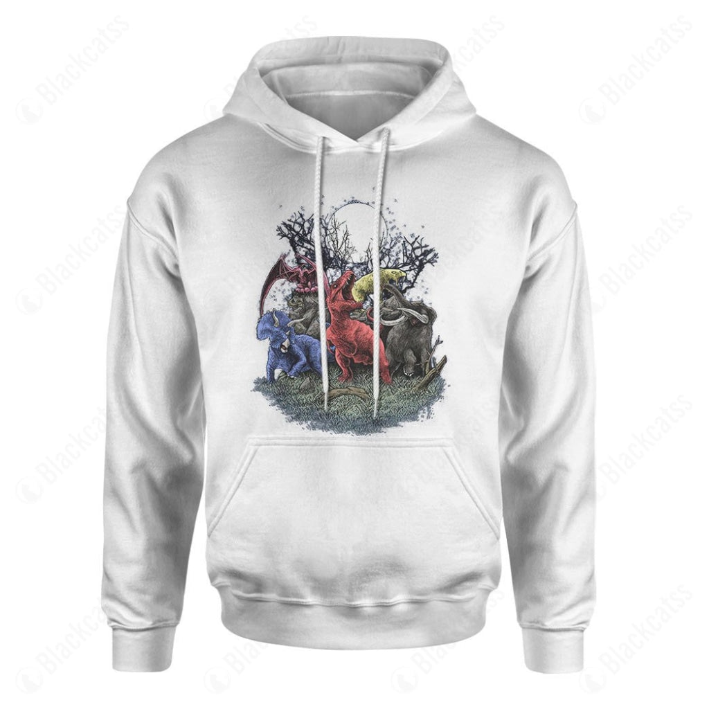 Durable & Stylish Prehistoric Power Graphic T-Shirt