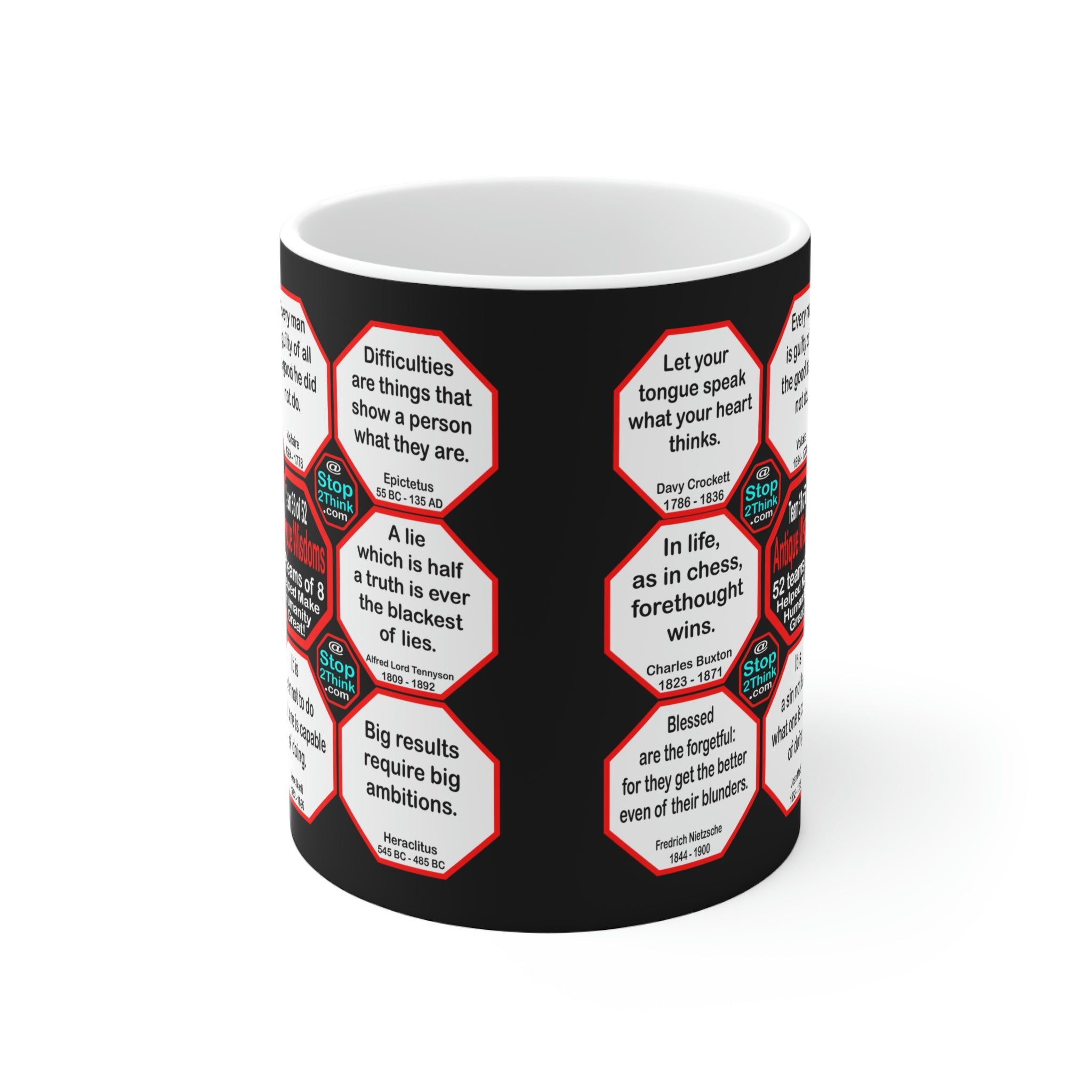 Inspirational Wisdom Mug - Team 33 of 52 Teams