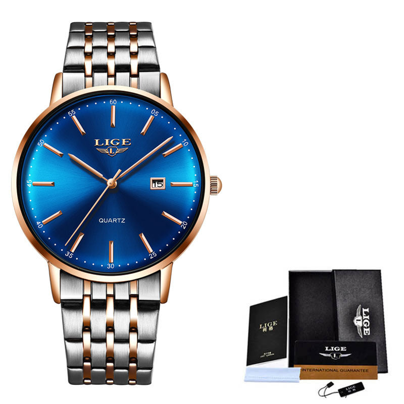 Stylish Unisex Waterproof Watches with 42mm Dial