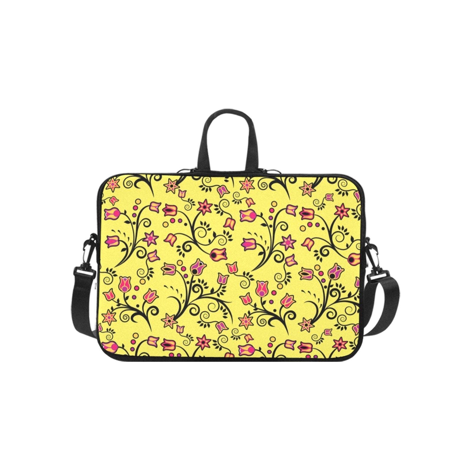 Key Lime Star Neoprene Laptop Sleeve