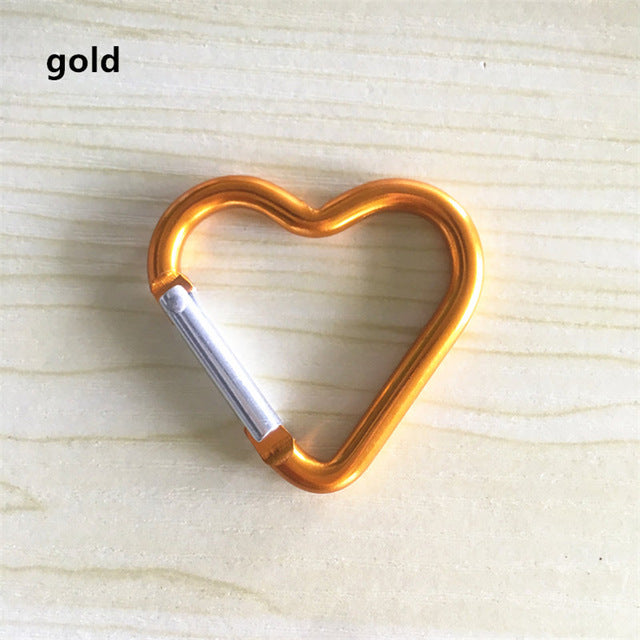 Heart-Shaped Pocket Multi-Tool Carabiner