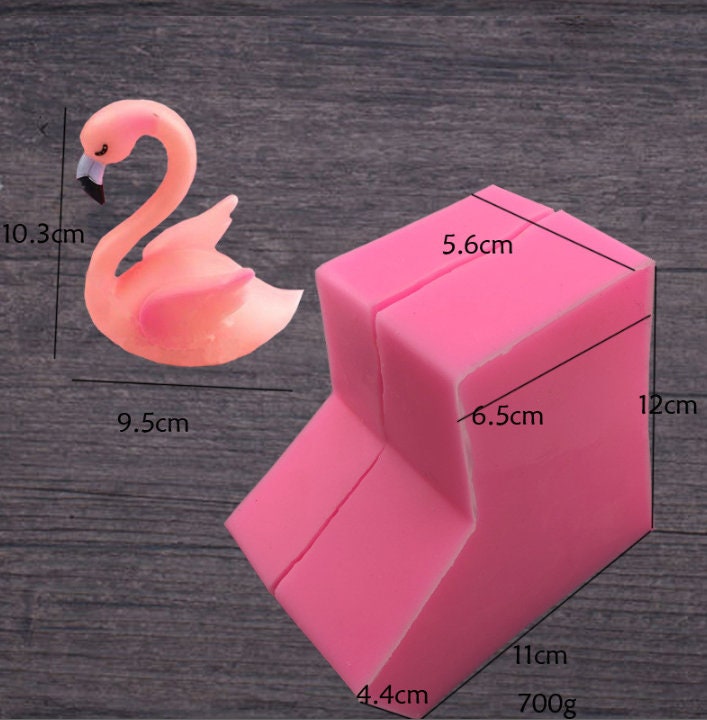 Flamingo Silicone Mold for Creative Baking and Crafting