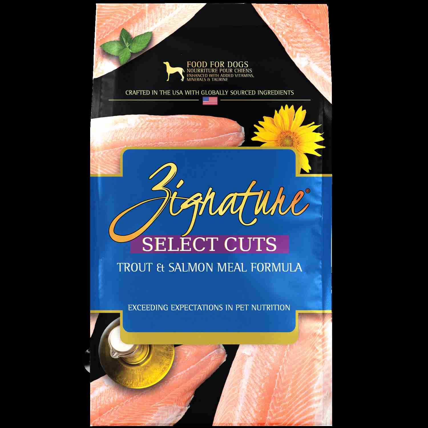 Zignature Select Cuts Trout & Salmon Dog Food - Premium Protein Blend