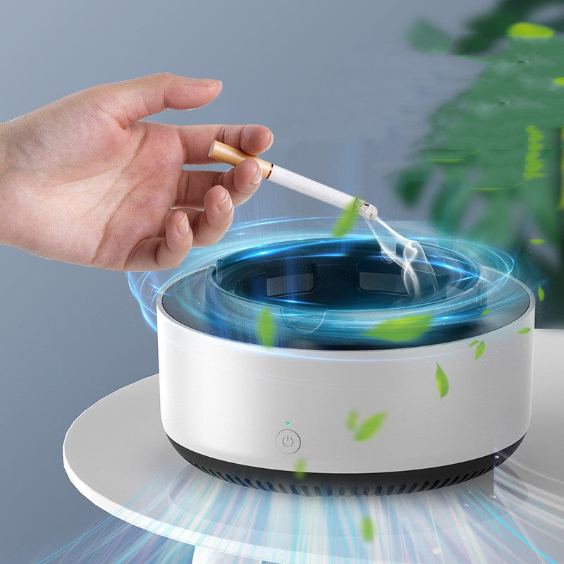 Portable Air Purifying Ashtray with Ionizer
