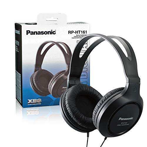 Panasonic RP-HT161-K Over-Ear Headphones - Black