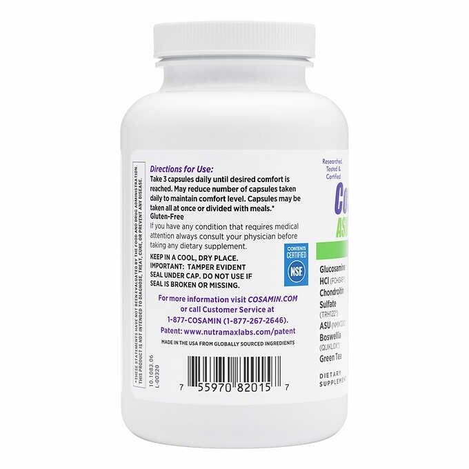 Cosemin ASU with Glucosamine & Chondroitin for Enhanced Joint Support