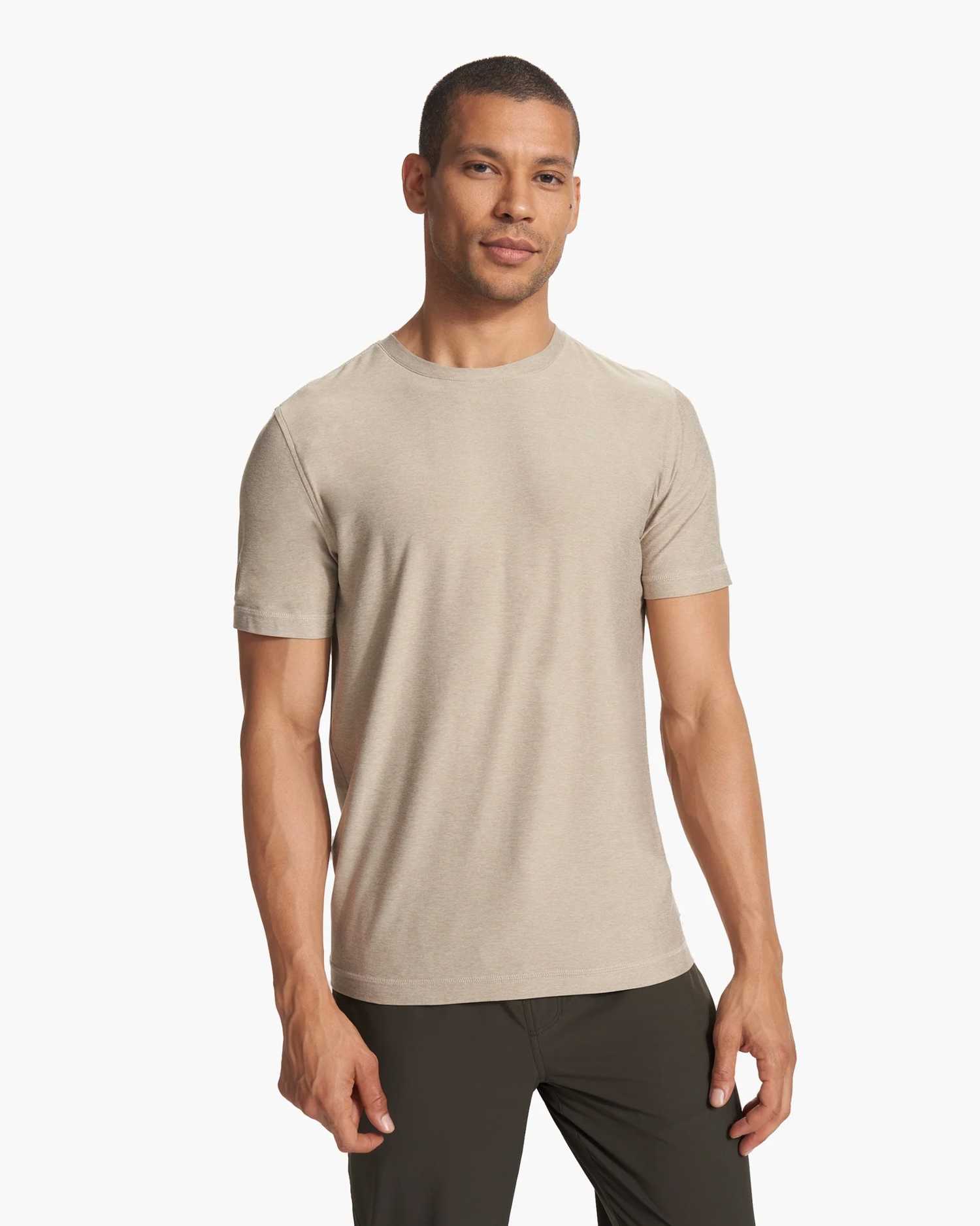 Vuori Strato Tech Tee - Ultra Soft, Moisture-Wicking Workout Shirt