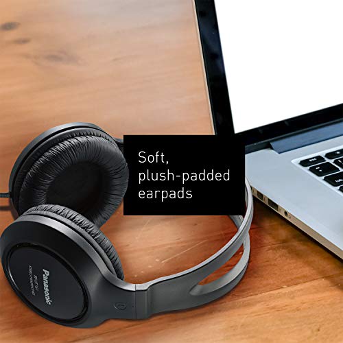 Panasonic RP-HT161-K Over-Ear Headphones - Black