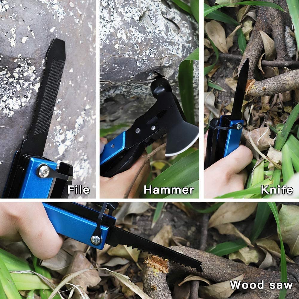 Ultimate Outdoor Multitool Kit - 16-in-1 Survival Gear